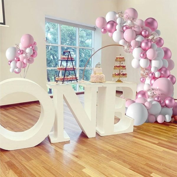 how many balloons for a balloon arch