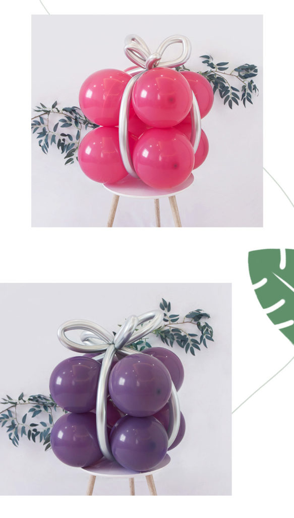 how to make balloon decorations without helium