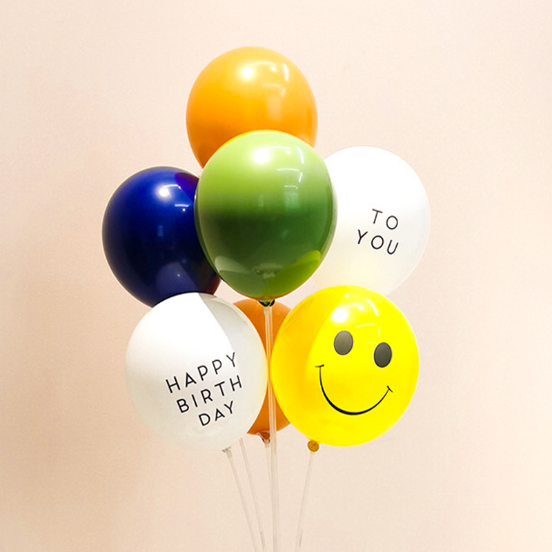 happy birthday balloons