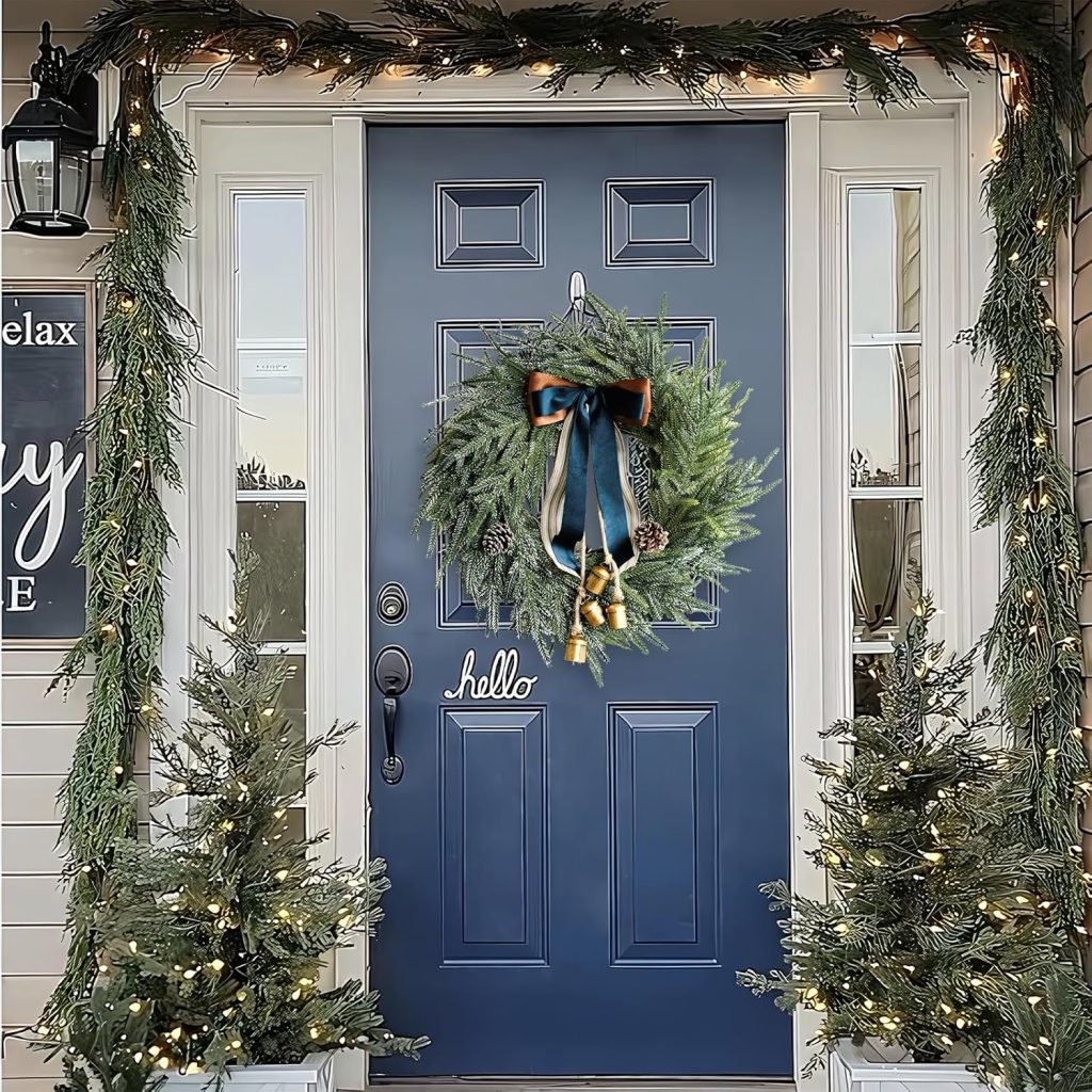 christmas office door decorating ideas